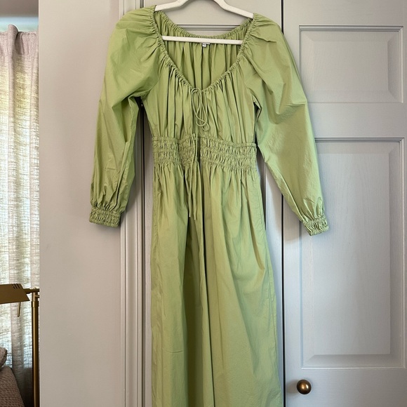 Rebecca Taylor Midi Poplin Dress - Picture 3 of 3